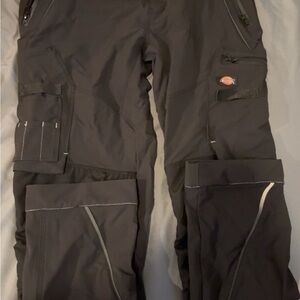 Dickies Black Cargo Pants Durable Utility Wear 32/32
